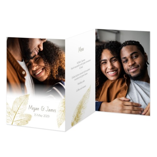 Double Folded Card Portrait 10 x 14,3 cm