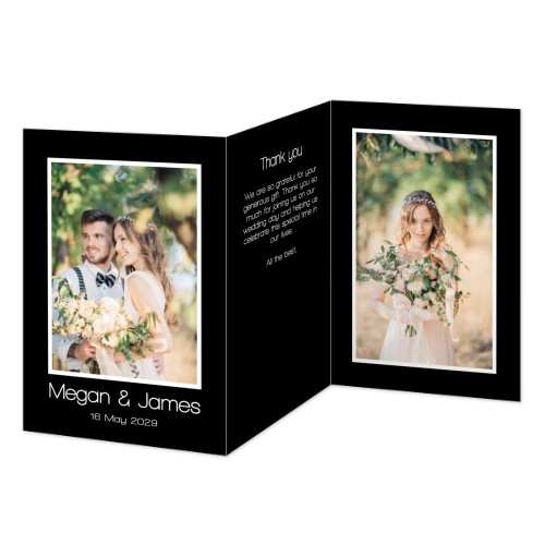 Double Folded Card Portrait 10 x 14,3 cm