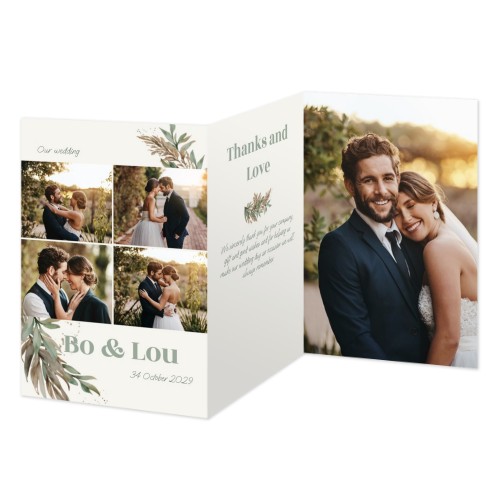 Double Folded Card Portrait 10 x 14,3 cm Double Folded Card Portrait 10 x 14,3 cm