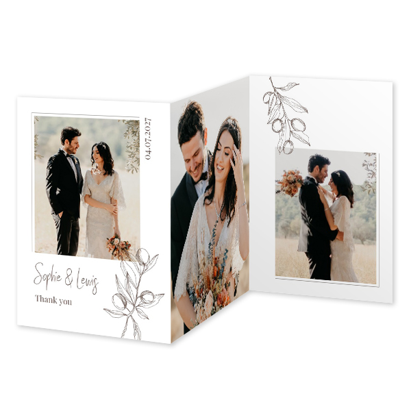 Double Folded Card Portrait 10 x 14,3 cm Double Folded Card Portrait 10 x 14,3 cm