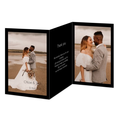 Double Folded Card Portrait 10 x 14,3 cm