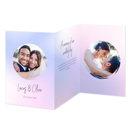 Double Folded Card Portrait 10 x 14,3 cm