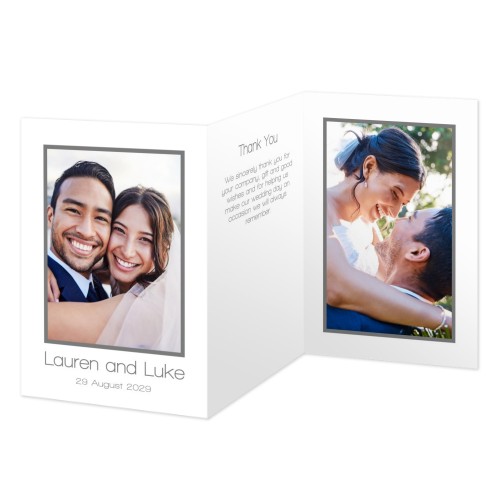 Double Folded Card Portrait 10 x 14,3 cm