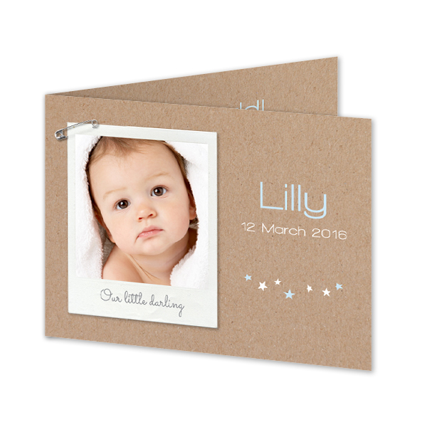 Folded Card Landscape 14,3 x 10 cm