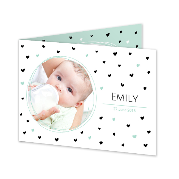 Folded Card Landscape 14,3 x 10 cm