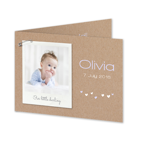 Falt-Grusskarte Querformat 14,3 x 10 cm