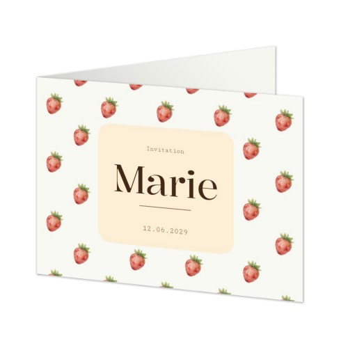 Folded Card Landscape 14,3 x 10 cm