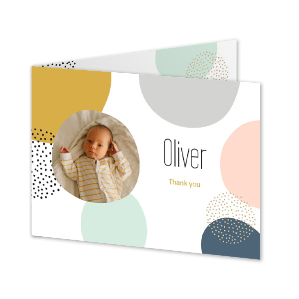 Folded Card Landscape 14,3 x 10 cm