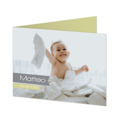 Folded Card Landscape 14,3 x 10 cm