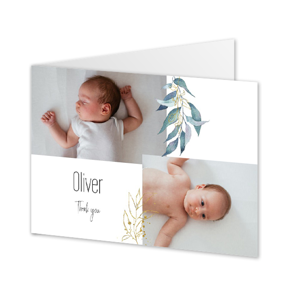 Folded Card Landscape 14,3 x 10 cm