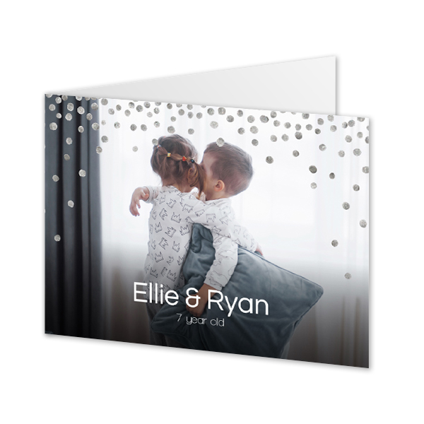 Doble Fotokort Liggende 14,3 x 10 cm