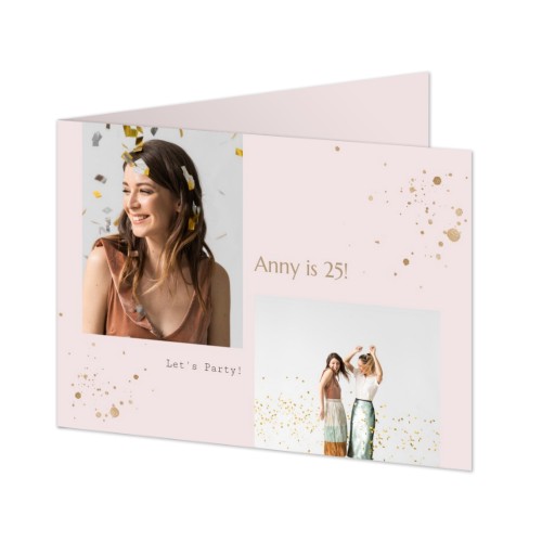 Foldede Fotokort Landskab 14,3 x 10 cm