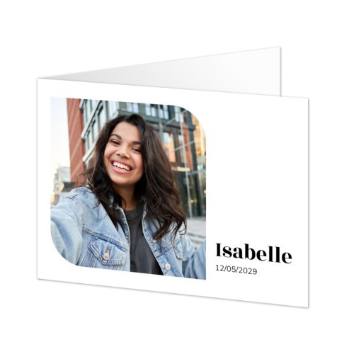 Folded Card Landscape 14,3 x 10 cm