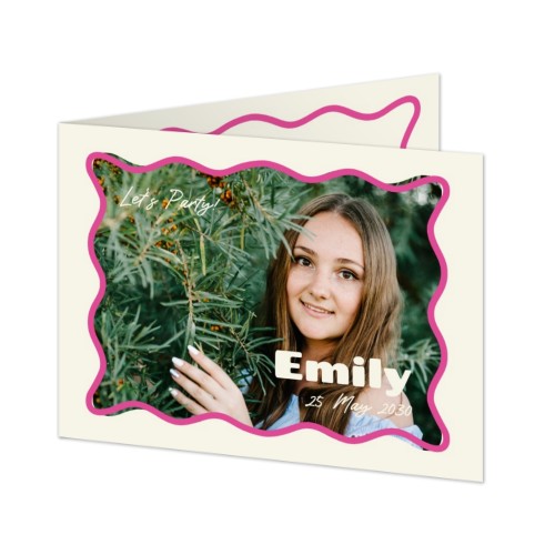 Doble Fotokort Liggende 14,3 x 10 cm