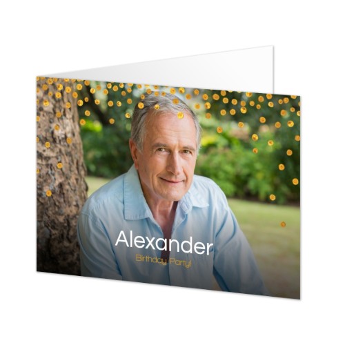 Gevouwen Kaart Liggend 14,3 x 10 cm