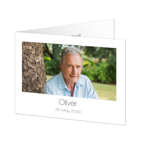 Folded Card Landscape 14,3 x 10 cm Folded Card Landscape 14,3 x 10 cm