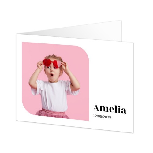 Folded Card Landscape 14,3 x 10 cm