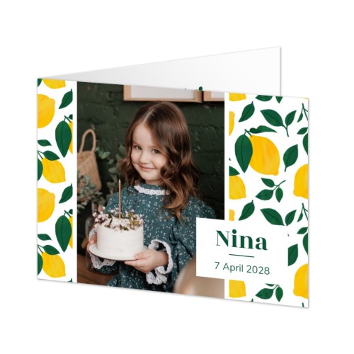 Faire-part 2 volets Paysage 14,3 x 10 cm Faire-part 2 volets Paysage 14,3 x 10 cm