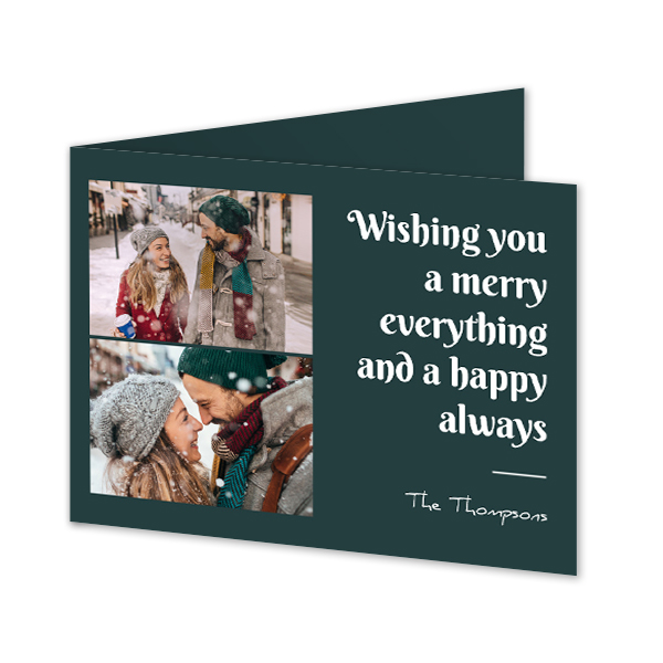 Folded Card Landscape 14,3 x 10 cm