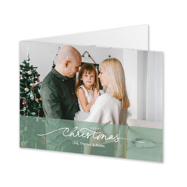 Folded Card Landscape 14,3 x 10 cm