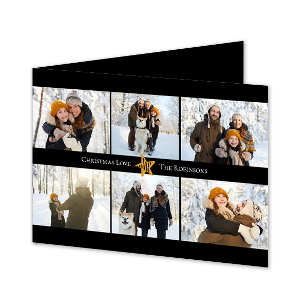 Folded Card Landscape 14,3 x 10 cm