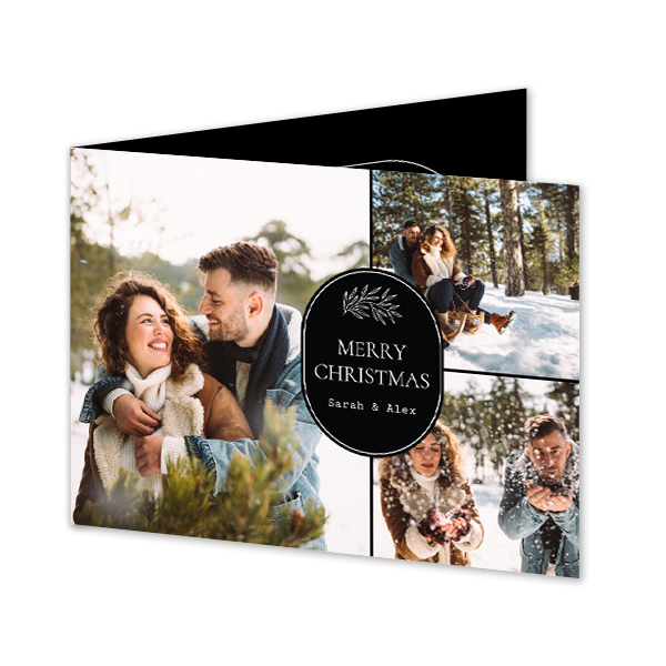 Doble Fotokort Liggende 14,3 x 10 cm