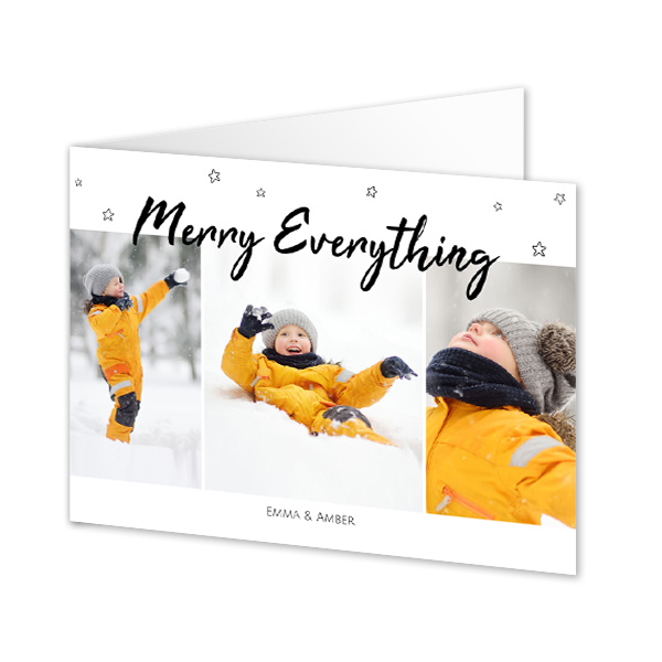 Folded Card Landscape 14,3 x 10 cm