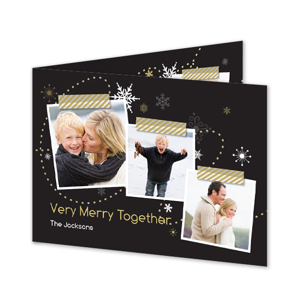 Gevouwen wenskaart liggend 14,3 x 10 cm Gevouwen wenskaart liggend 14,3 x 10 cm