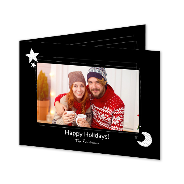 Gevouwen Kaart Liggend 14,3 x 10 cm Gevouwen Kaart Liggend 14,3 x 10 cm