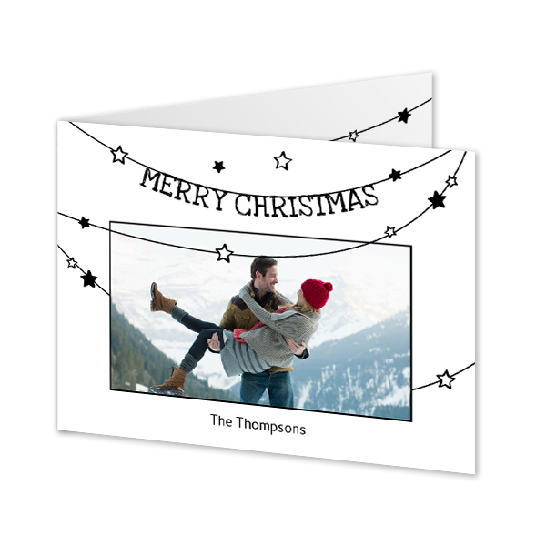 Doble Fotokort Liggende 14,3 x 10 cm