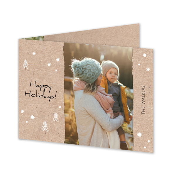 Faire-part 2 volets Paysage 14,3 x 10 cm Faire-part 2 volets Paysage 14,3 x 10 cm