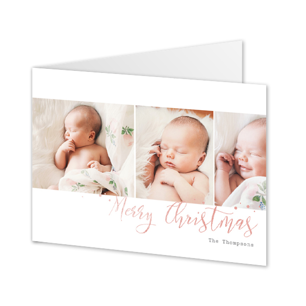 Faire-part 2 volets Paysage 14,3 x 10 cm