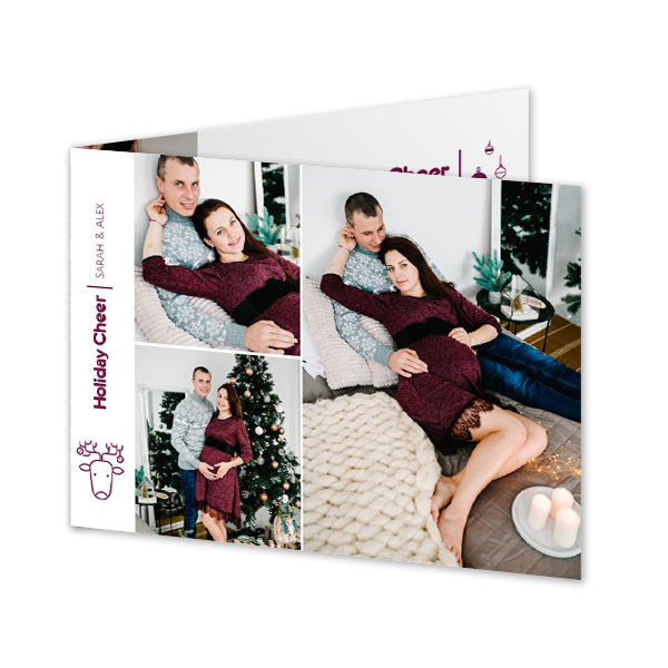 Folded Card Landscape 14,3 x 10 cm