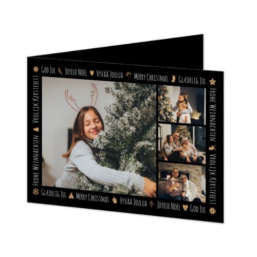 Folded Card Landscape 14,3 x 10 cm