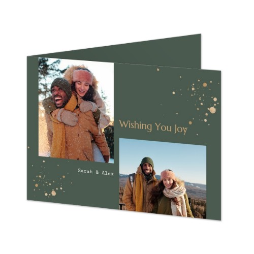 Gevouwen Kaart Liggend 14,3 x 10 cm Gevouwen Kaart Liggend 14,3 x 10 cm