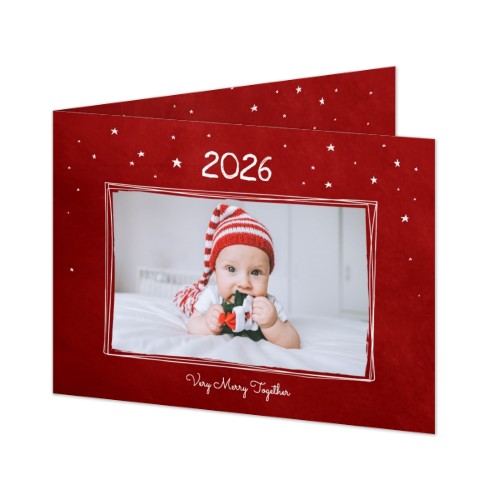 Faire-part 2 volets Paysage 14,3 x 10 cm