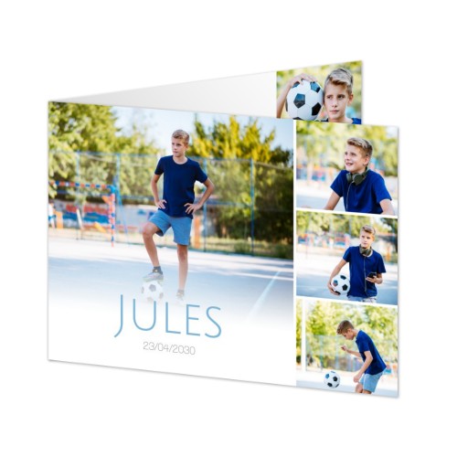 Gevouwen Kaart Liggend 14,3 x 10 cm