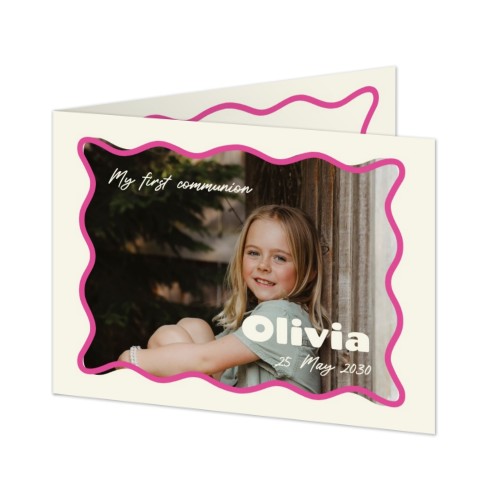 Folded Card Landscape 14,3 x 10 cm