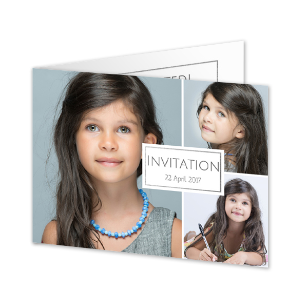 Doble Fotokort Liggende 14,3 x 10 cm