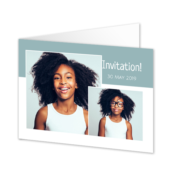 Folded Card Landscape 14,3 x 10 cm