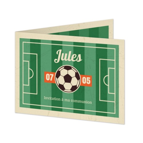 Football Field Vintage - Text Only
