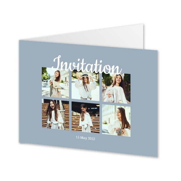 Foldede Fotokort Landskab 14,3 x 10 cm