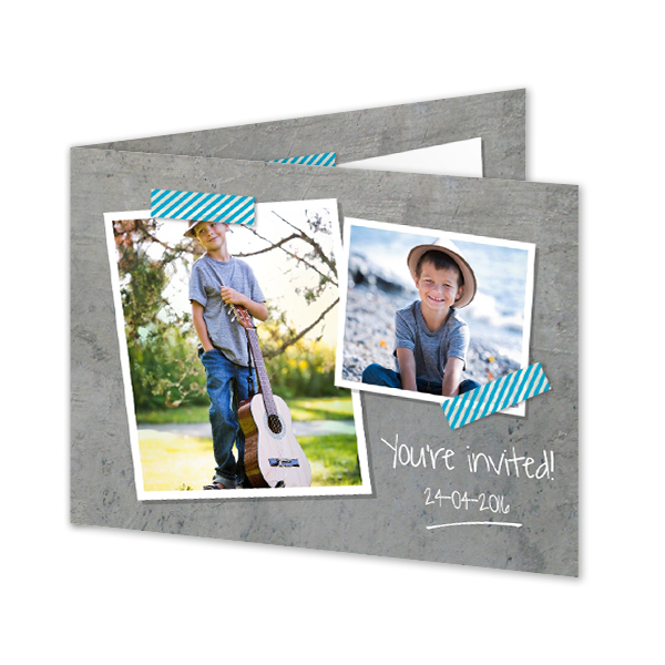 Folded Card Landscape 14,3 x 10 cm