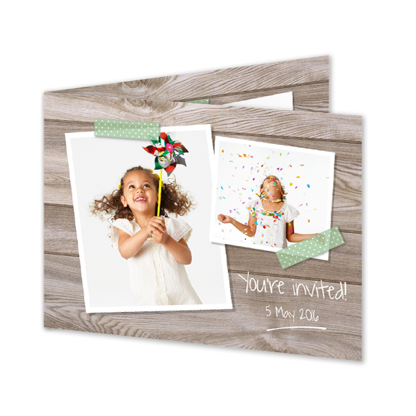 Folded Card Landscape 14,3 x 10 cm