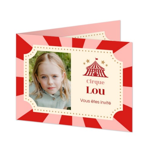 Faire-part 2 volets Paysage 14,3 x 10 cm Faire-part 2 volets Paysage 14,3 x 10 cm