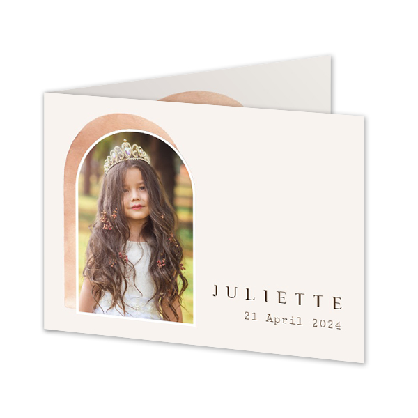 Folded Card Landscape 14,3 x 10 cm