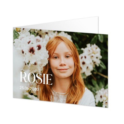 Folded Card Landscape 14,3 x 10 cm Folded Card Landscape 14,3 x 10 cm