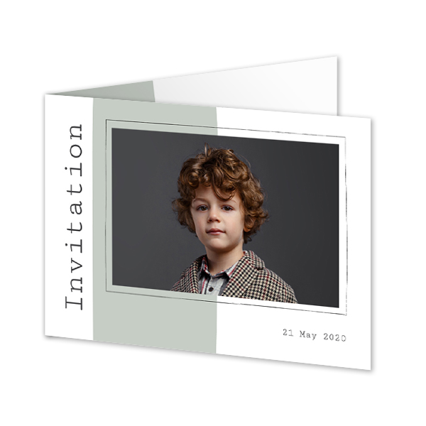 Foldede Fotokort Landskab 14,3 x 10 cm