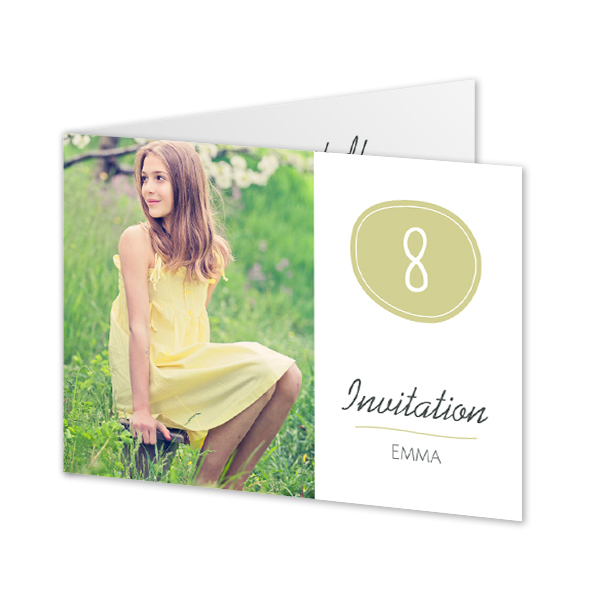 Foldede Fotokort Landskab 14,3 x 10 cm