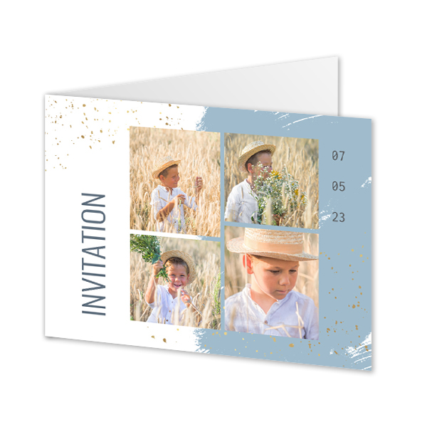 Foldede Fotokort Landskab 14,3 x 10 cm